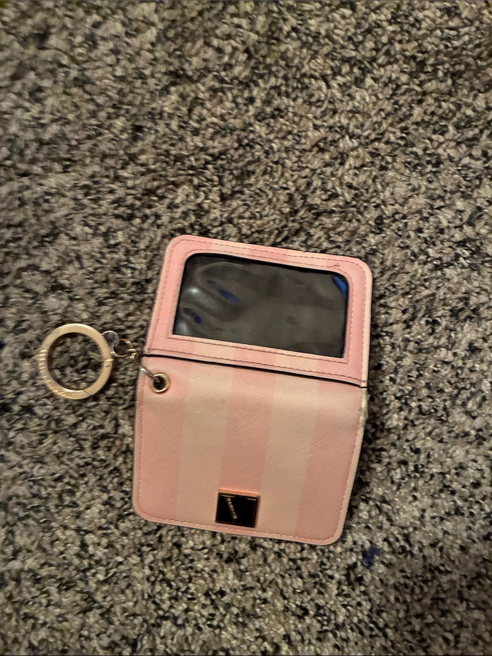 Pink Cardholder Phone Wallet with Keyring
